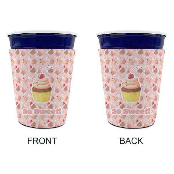 Sweet Cupcakes Party Cup Sleeves - without bottom - Approval