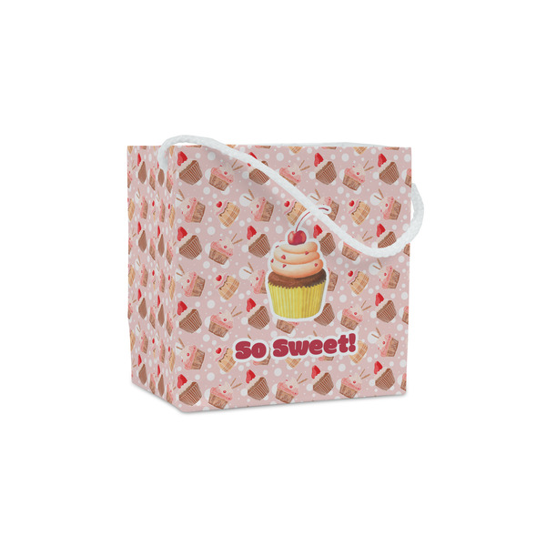Custom Sweet Cupcakes Party Favor Gift Bags - Gloss (Personalized)