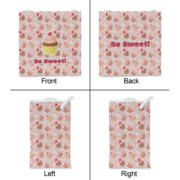 Sweet Cupcakes Party Favor Gift Bag - Matte - Approval