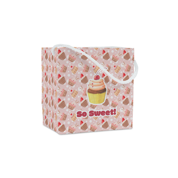 Custom Sweet Cupcakes Party Favor Gift Bags - Matte (Personalized)