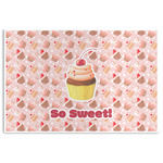 Sweet Cupcakes Disposable Paper Placemats (Personalized)