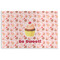 Sweet Cupcakes Disposable Paper Placemat - Front View