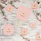 Sweet Cupcakes Party Supplies Combination Image - All items - Plates, Coasters, Fans