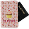 Sweet Cupcakes Passport Holder - Fabric w/ Name or Text