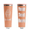 Sweet Cupcakes Peach RTIC Everyday Tumbler - 28 oz. - Front and Back