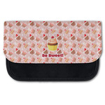 Sweet Cupcakes Canvas Pencil Case w/ Name or Text