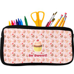 Sweet Cupcakes Neoprene Pencil Case (Personalized)