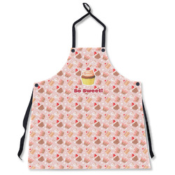 Sweet Cupcakes Apron Without Pockets w/ Name or Text