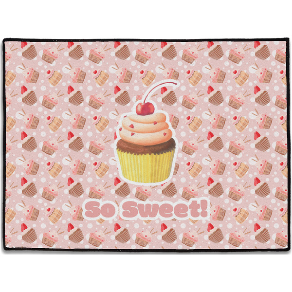 Custom Sweet Cupcakes Door Mat (Personalized)