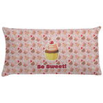 Sweet Cupcakes Pillow Case - King w/ Name or Text