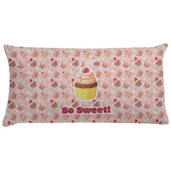 Sweet Cupcakes Pillow Case - King w/ Name or Text
