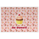 Sweet Cupcakes Laminated Placemat w/ Name or Text
