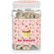 Sweet Cupcakes Dog Treat Jar w/ Name or Text
