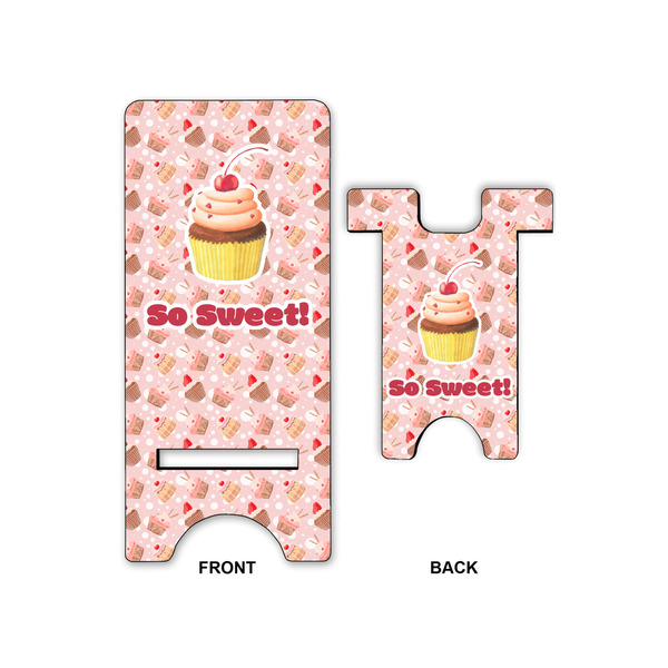 Sweet Cupcakes Phone Stand - Front & Back