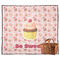 Sweet Cupcakes Outdoor Picnic Blanket w/ Name or Text