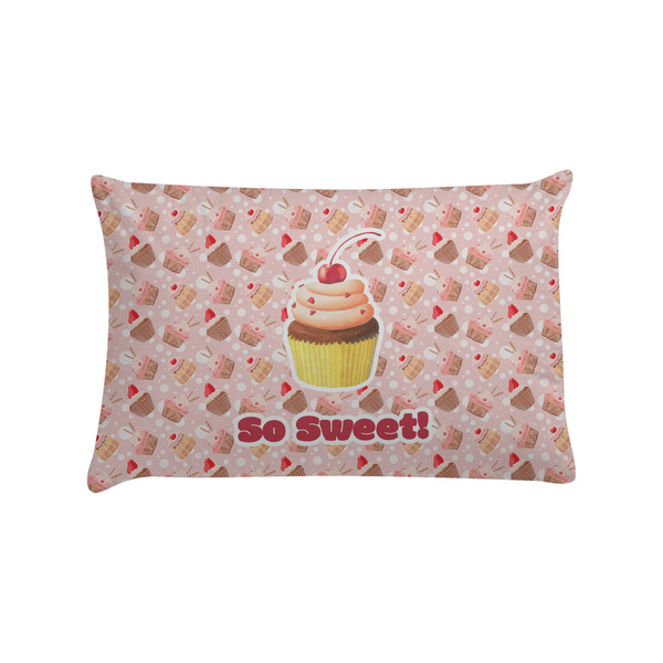 Custom Sweet Cupcakes Pillow Case - Standard w/ Name or Text