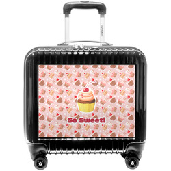 Sweet Cupcakes Pilot / Flight Suitcase w/ Name or Text