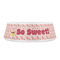 Sweet Cupcakes Plastic Pet Bowls - Small - FRONT