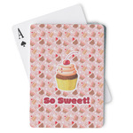 Sweet Cupcakes Playing Cards (Personalized)