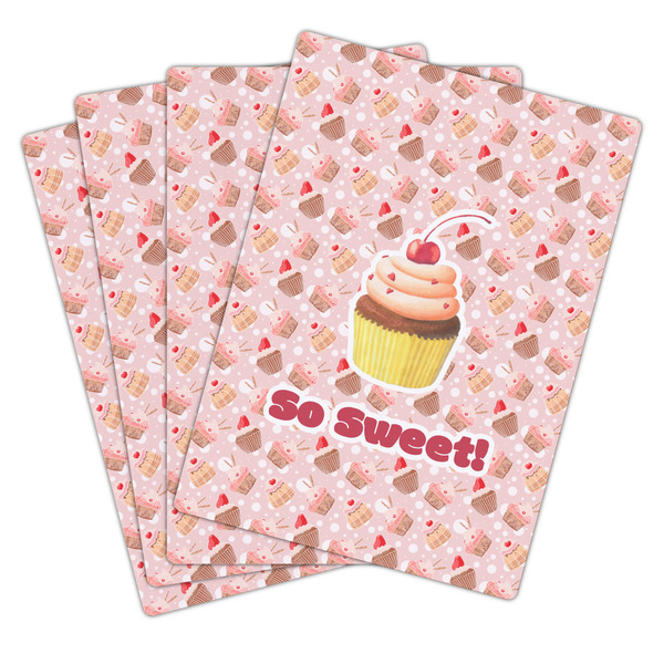 Sweet Cupcakes Playing Cards - Hand Back View