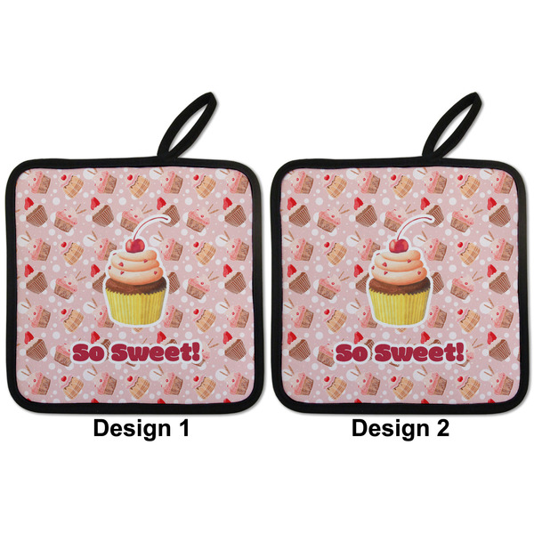 Sweet Cupcakes Pot Holders - Set of 2 APPROVAL