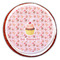 Sweet Cupcakes Printed Icing Circle - Large - On Cookie