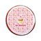 Sweet Cupcakes Printed Icing Circle - Small - On Cookie