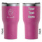Sweet Cupcakes RTIC Tumbler - Magenta - Double Sided - Front & Back