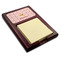 Sweet Cupcakes Red Mahogany Sticky Note Holder - Angle