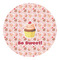 Sweet Cupcakes Round Decal