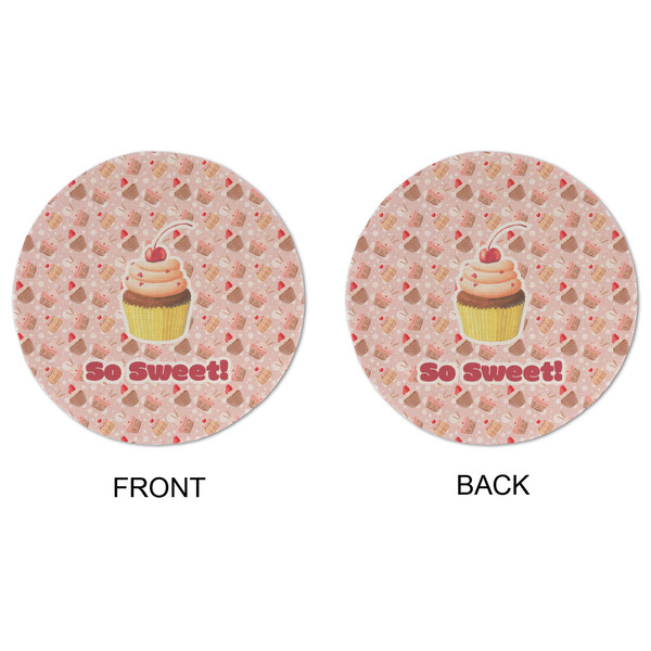 Sweet Cupcakes Round Linen Placemats - APPROVAL (double sided)
