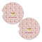 Sweet Cupcakes Sandstone Car Coasters - Set of 2