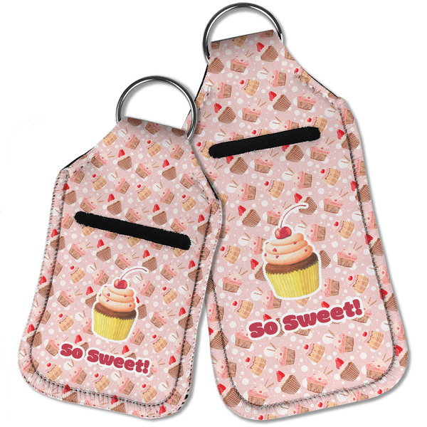 Sweet Cupcakes Sanitizer Holder Keychain - Parent Main