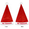 Sweet Cupcakes Santa Hats - Front and Back (Double Sided Print) APPROVAL