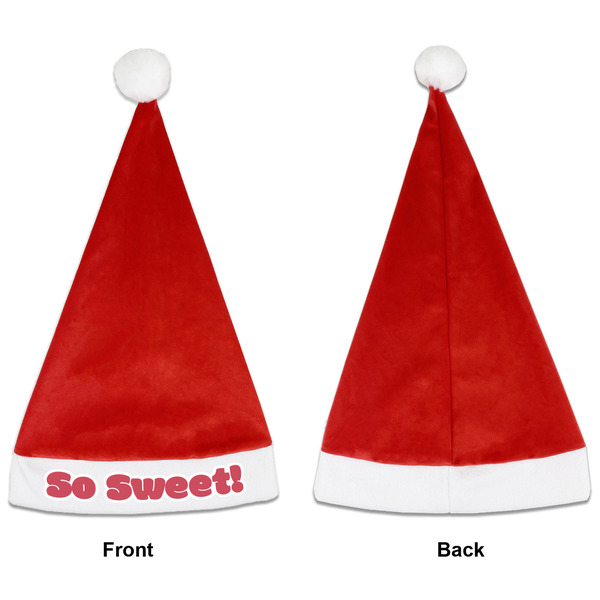 Sweet Cupcakes Santa Hats - Front and Back (Single Print) APPROVAL