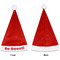 Sweet Cupcakes Santa Hats - Front and Back (Single Print) APPROVAL