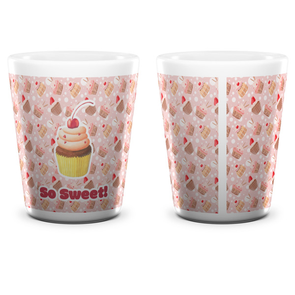 Sweet Cupcakes Shot Glass - White - APPROVAL