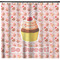 Sweet Cupcakes Shower Curtain - Custom Size w/ Name or Text