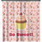 Sweet Cupcakes Shower Curtain - 71" x 74" (Personalized)