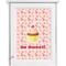 Sweet Cupcakes Single White Cabinet Decal