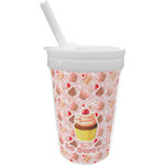 Sweet Cupcakes Sippy Cup with Straw (Personalized)