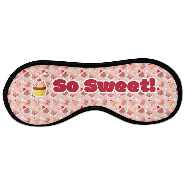 Custom Sweet Cupcakes Sleeping Eye Masks - Large (Personalized)