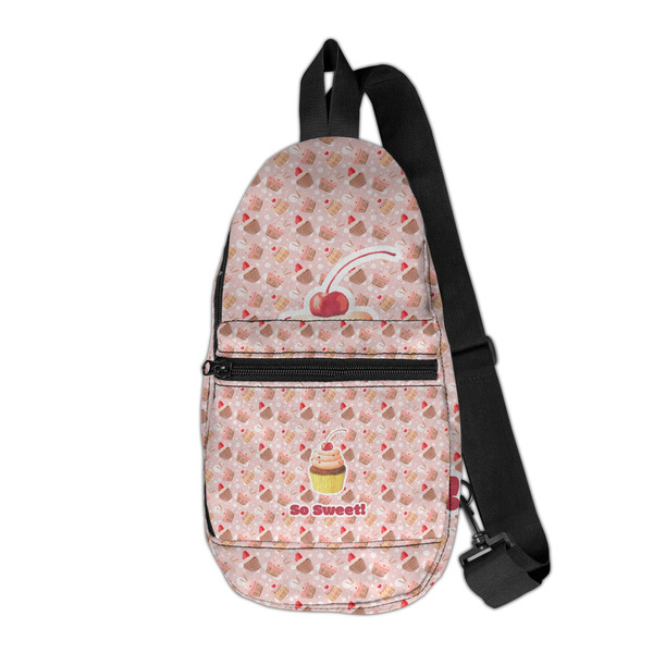 Custom Sweet Cupcakes Sling Bag (Personalized)