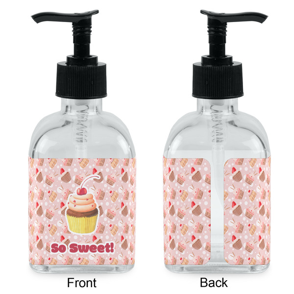 Sweet Cupcakes Glass Soap/Lotion Dispenser - Approval