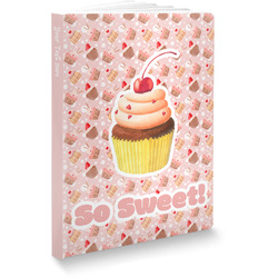 Sweet Cupcakes Softbound Notebook - 5.75" x 8" (Personalized)