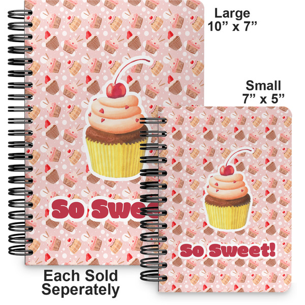 Sweet Cupcakes Spiral Journal - Comparison