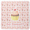 Sweet Cupcakes Square Coaster Rubber Back - Single