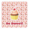 Sweet Cupcakes Square Decal