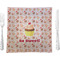Sweet Cupcakes 9.5" Glass Square Lunch / Dinner Plate- Single or Set of 4 (Personalized)