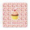 Sweet Cupcakes Square Fridge Magnet - FRONT